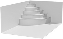 röm. Ecktreppe