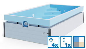 Albixon PP Schwimmbecken