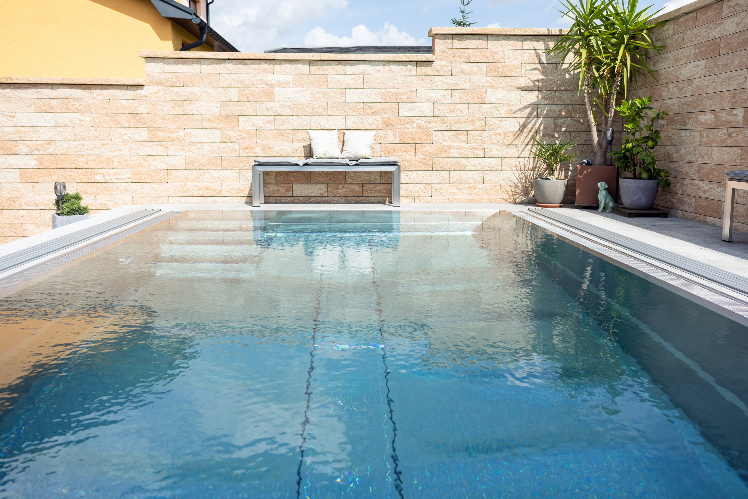 Edelstahlpool - Edelstahlschwimmbecken