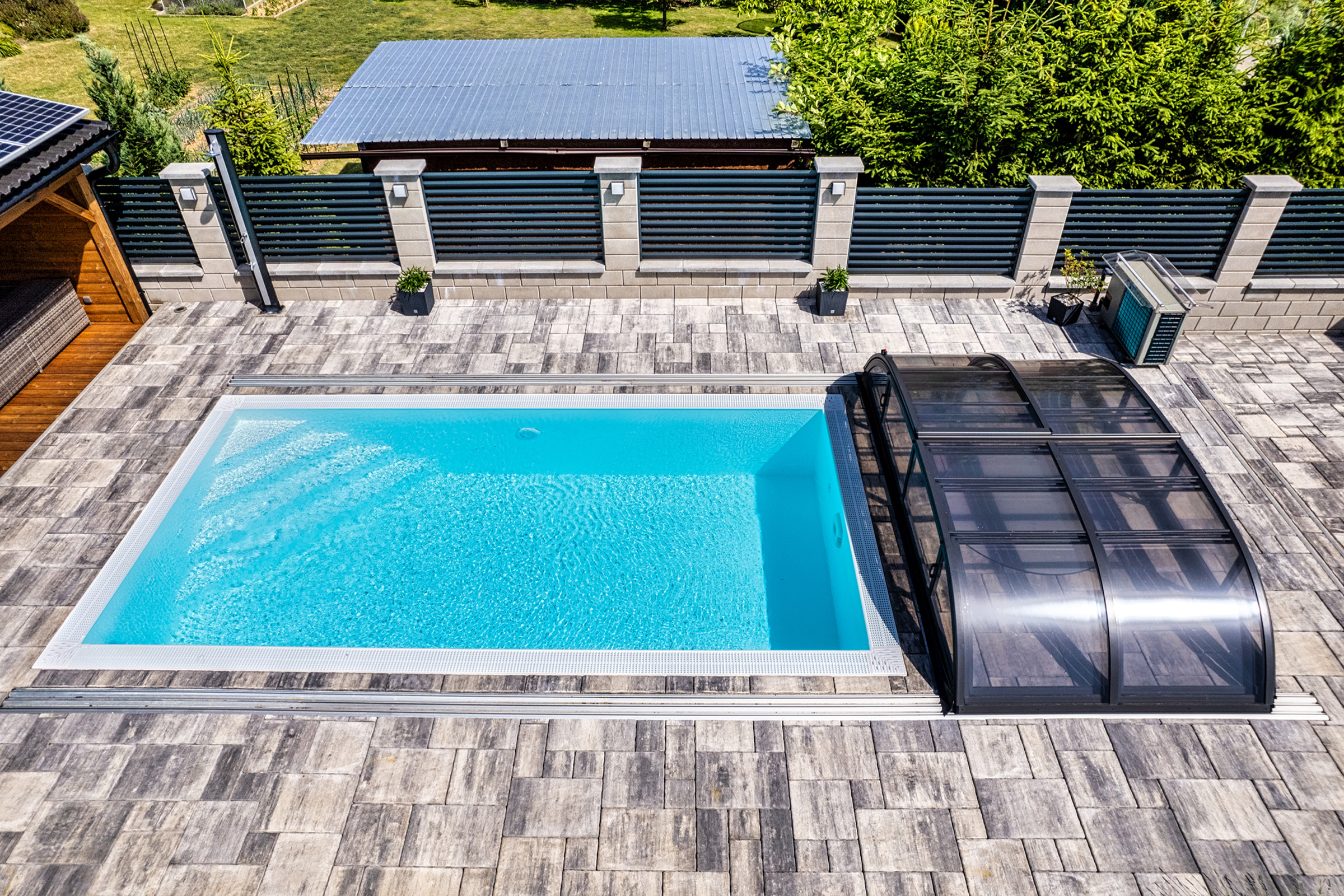 Poolüberdachung Albixon Dallas Poolüberdachung Albixon Dallas