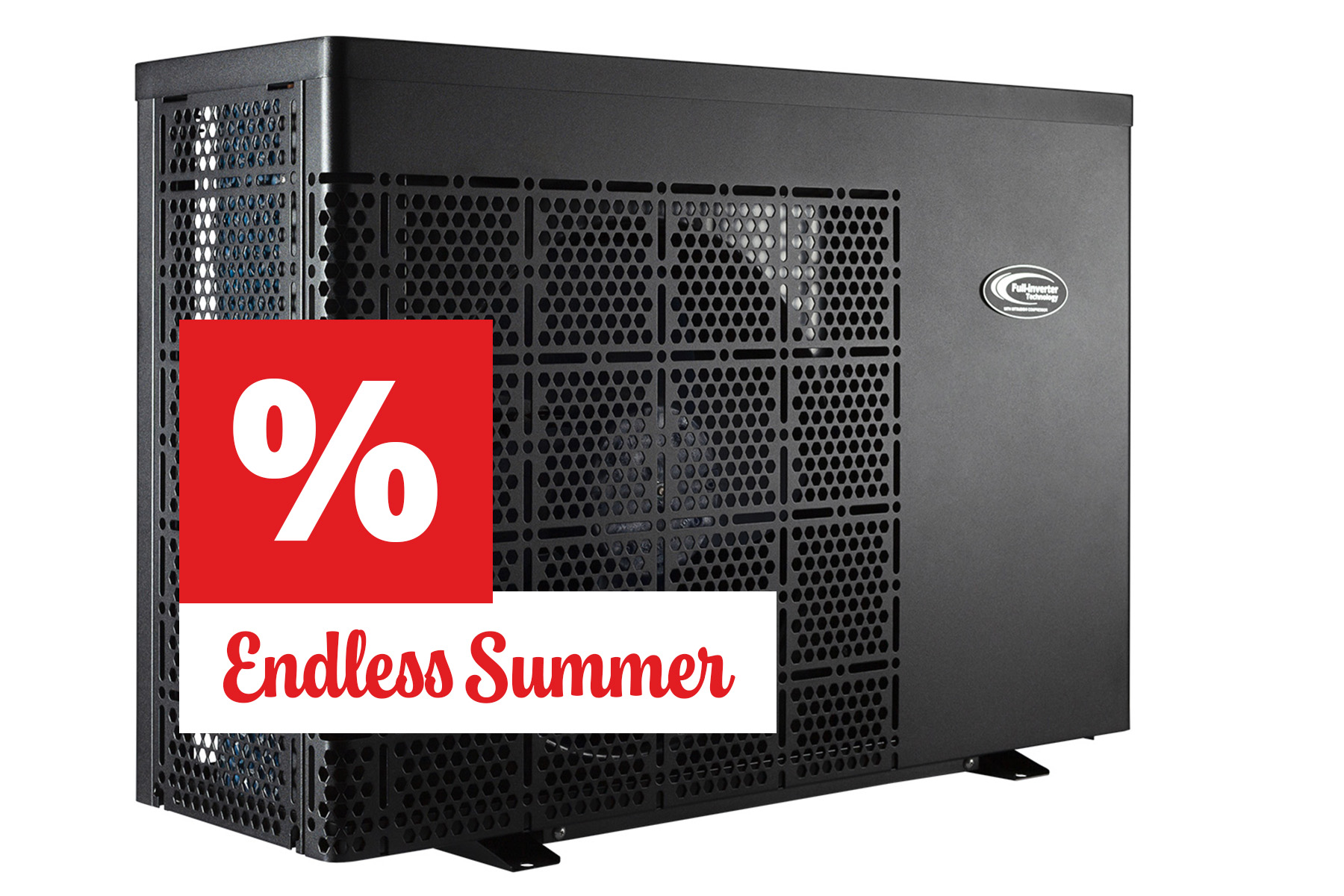 Fullinverter Poolwärmepumpe 11 kW Silent IPHCR26