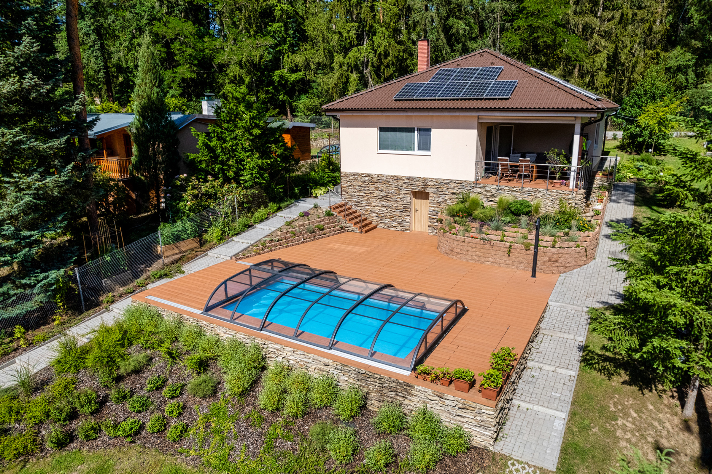 Poolüberdachung Albixon Dallas Poolüberdachung Albixon Dallas
